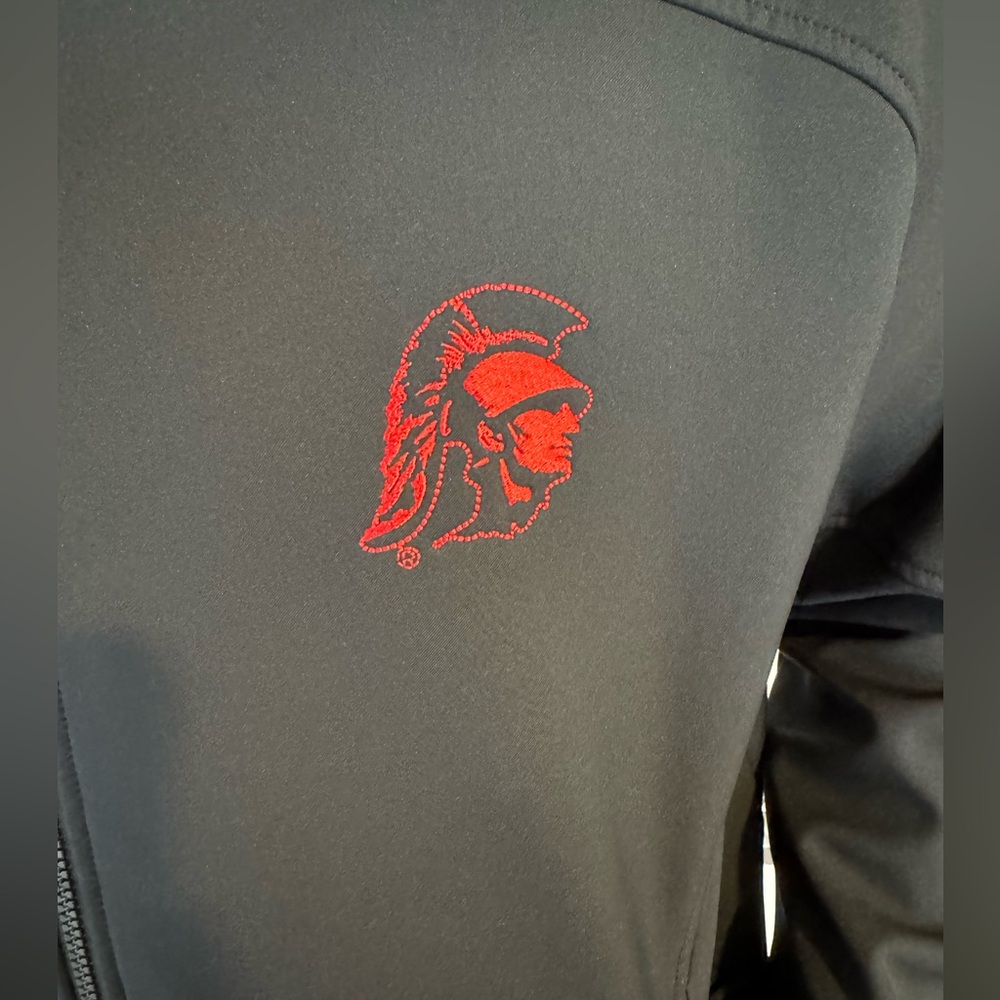 Columbia Soft Shell Usc Jacket With Embroidered D… - image 4